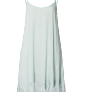 Melia Scalloped Lace Spaghetti Chemise 95cm | Ice Flow 74801-2577
